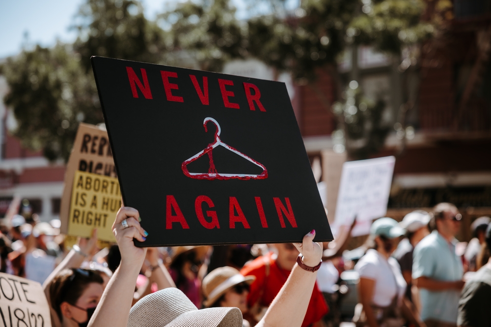 Demonstrationsschild Demonstrationsschild