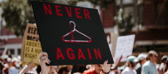 Demonstrationsschild